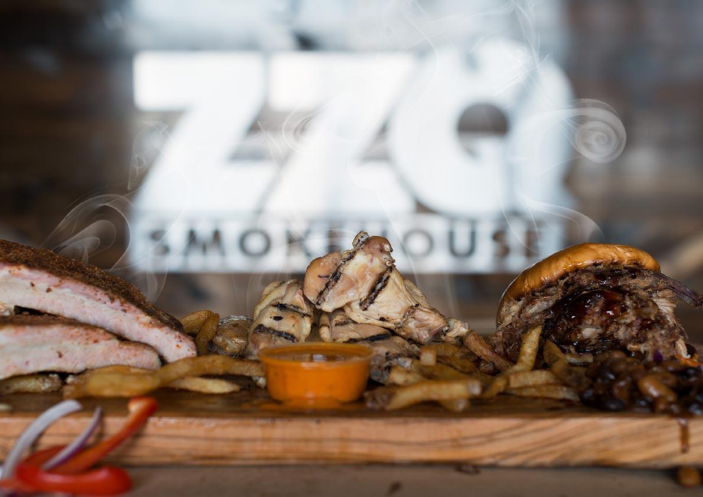 This photo shows some BBQ items.
