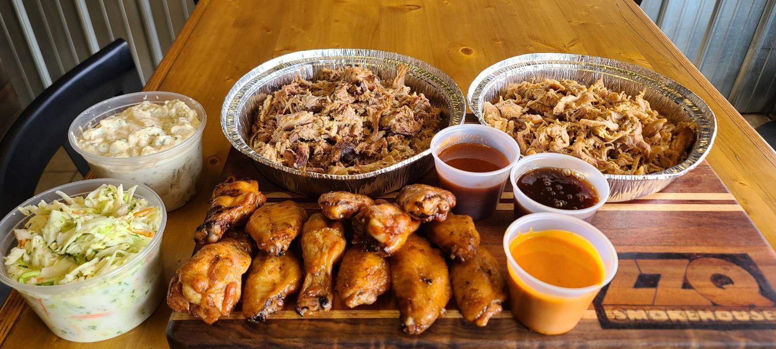 This photo shows a close-up of meat.